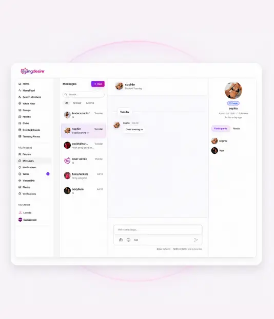 People creating genuine lifestyle connections