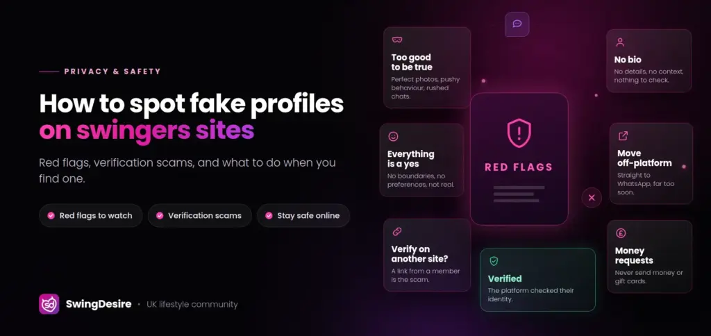 How to Spot Fake Profiles on Swingers Sites