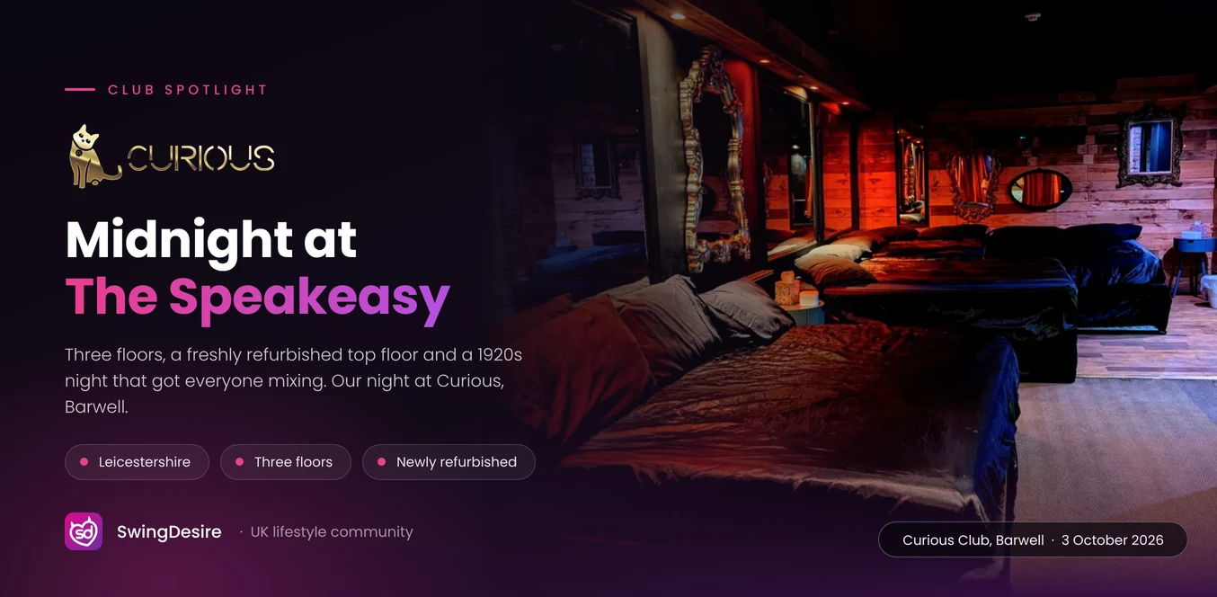 Club Spotlight: Curious Club Barwell, Midnight at the Speakeasy